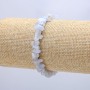 Natural Agate Stone Bracelet, chip-6mm+/-, circumference-18cm