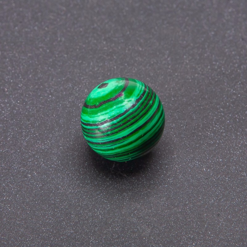 Malachite (Pressed) Souvenir Sphere, diameter 20mm+