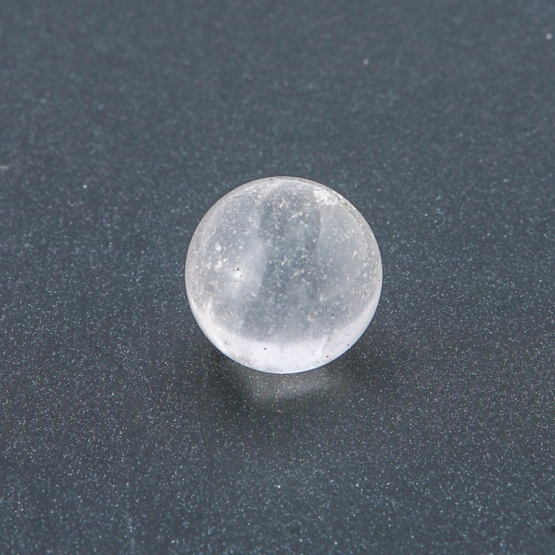 Rock Crystal Natural Stone Souvenir Sphere, diameter 20mm+