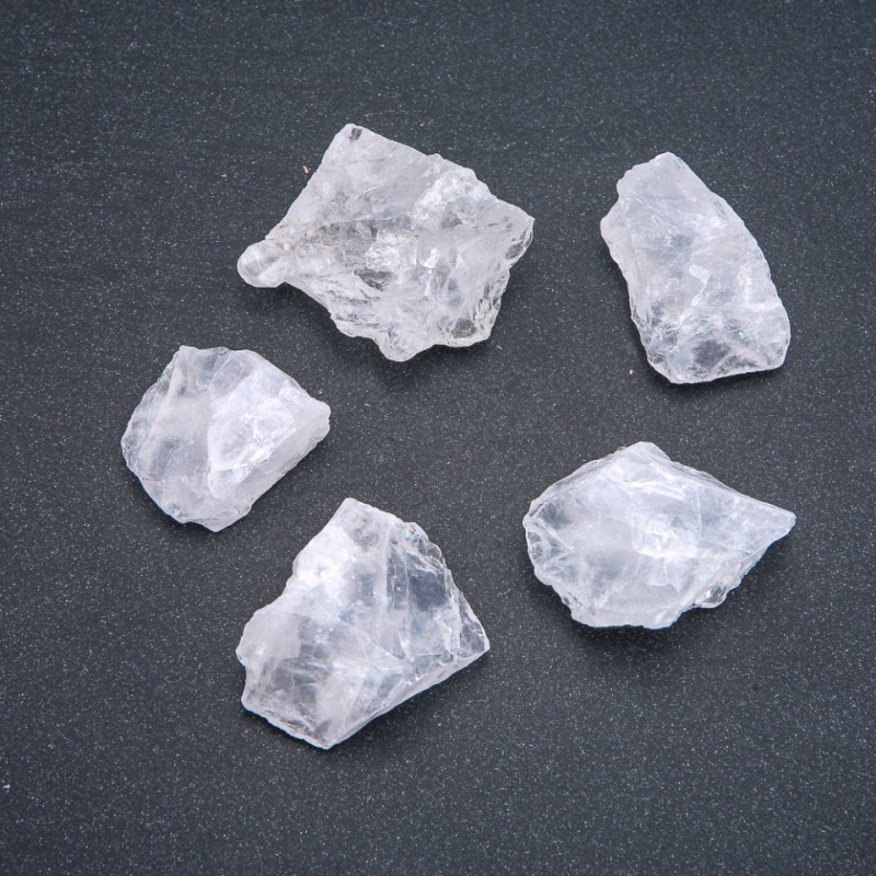 Natural processed souvenir stone faceted Mountain crystal ~ 14-37×10-26mm+- (per 100g+-)