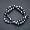 Terahertz Smooth Round Beads on a Strand, 10mm Diameter +/-, 39cm Length