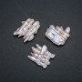 Baroque Pearl Findings 3x3.5(+/-)cm, Through-Hole, Price per 1 pc