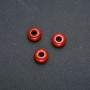 Pandora Bead natural stone Red Jasper 14x7mm, hole diameter 5.5 mm +