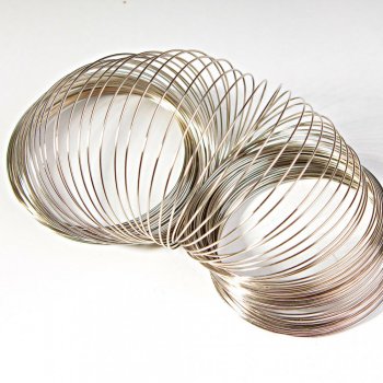 Memory Wire, thickness/diameter 0.6mm, coil diameter 5.5cm(+/-), price per 0.5kg