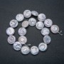 Baroque Pearl Strand, diameter 18mm, length 39cm+/-, with petrol sheen