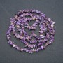 Natural Charoite Chip Strand, Diameter 7x2mm, Length 88cm +