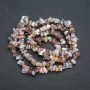 Natural Botswana Agate Chip Strand, Diameter 8x4mm, Length 84cm