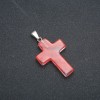 Tourmaline Cross Pendant, Stone 50x28mm