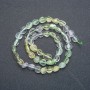Assorted Beads on Strand (Amethyst, Citrine, Prehnite) Tumbled, diameter 8x6mm, length 39cm +
