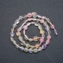Assorted Tumbled Beads, 10x6mm Diameter, 40cm Length +