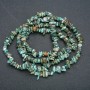 Natural Amazonite Chip Beads on Strand, diameter 7x3mm, length 86cm +
