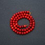 Red Jasper Beads (imitation), diameter 6mm, length 38cm +