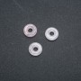 Pandora Bead with Pink Quartz Natural Stone 15x4mm, hole diameter 5mm+