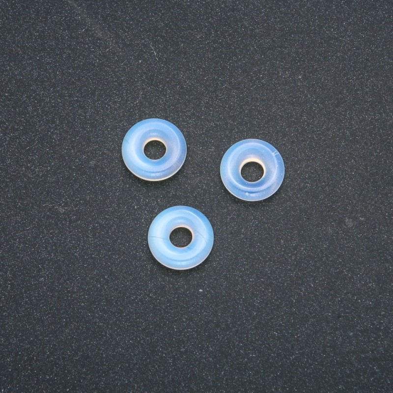 Pandora Bead Natural Stone Moonstone 15x4mm, hole diameter 5mm+