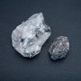 Raw Stone Hair Quartz (price per 100g) weight from +/-45g assorted sizes +/-5x3cm