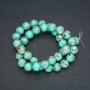 Imperial Jasper Light Green Beads on a Strand (Pressed), Smooth Round, Diameter 10mm+/-, Length 40cm+