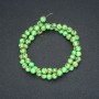 Imperial Jasper Beads Lettuce Green (Pressed), Smooth Round, Diameter 6mm +/-, Length 40cm+