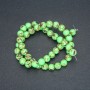 Imperial Jasper Beads Lettuce Green (Pressed), Smooth Round, Diameter 8mm +/-, Length 40cm+