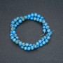 Imperial Jasper Blue Beads (Pressed), Smooth Round, Diameter 6mm+/-, Length 40cm+