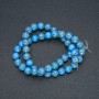 Imperial Jasper Blue Beads (Pressed), Smooth Round, Diameter 8mm+/-, Length 40cm+