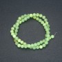 Beads on Thread, Natural Onyx Stone, Smooth Round, Diameter 6mm +/-, Length 40cm +
