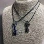 Matching Keys Pendants 40x15mm +/-, Length 45-50cm