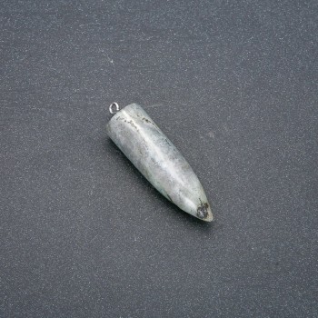 Pendulum Ball Pendant made of Labradorite 13x40x45mm (+-)