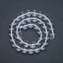 Rock Crystal Beads on a Strand, Smooth Round Beads, Diameter 10mm, Length 38cm