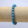 Imperial Jasper Smooth Bead Bracelet on Elastic Band, Diameter 8mm+/-, Length 18cm+