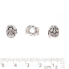 Pandora-Style Bead Lion, Hole Diameter 3.5mm, 8x11mm, Pack 20g +/-8pcs