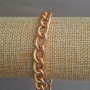 Xuping Bracelet 18K Gold Plated, length 19cm, thickness 8.5mm+
