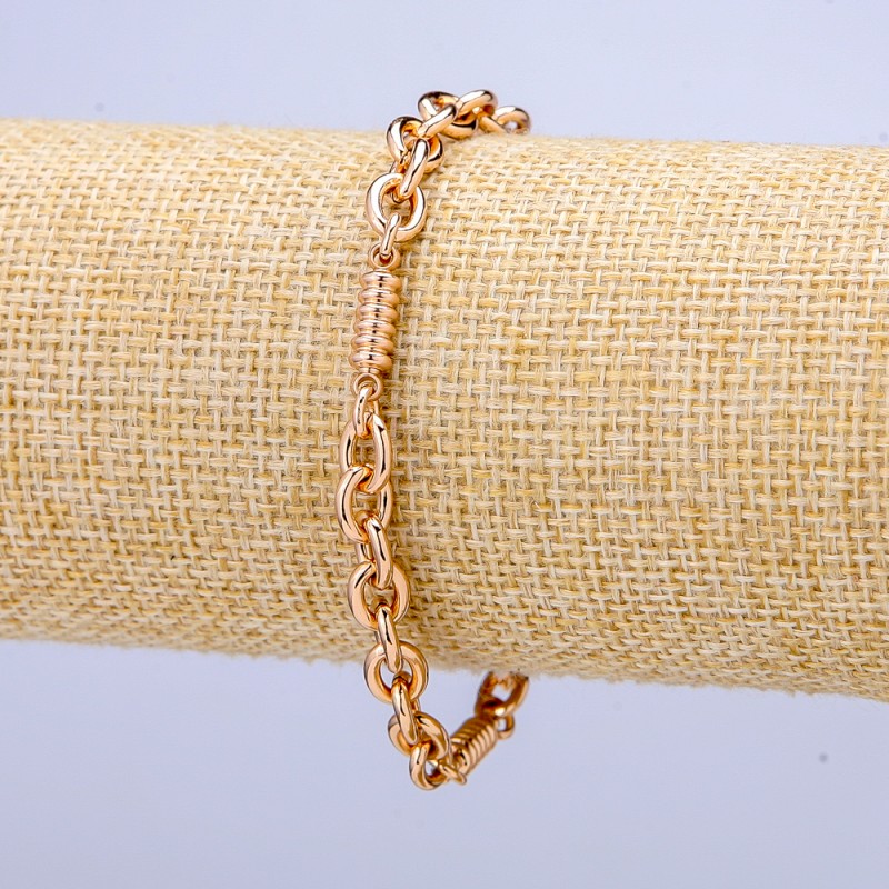 Xuping Bracelet, 18K Gold Plated, Thickness 5.5mm+/-, Length 18cm+
