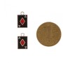 Findings Diamond Ace Pendant pack of 5