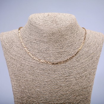 Xuping Chain, 18K Gold Plated, Thickness 3.2mm+/-, Length 50cm+