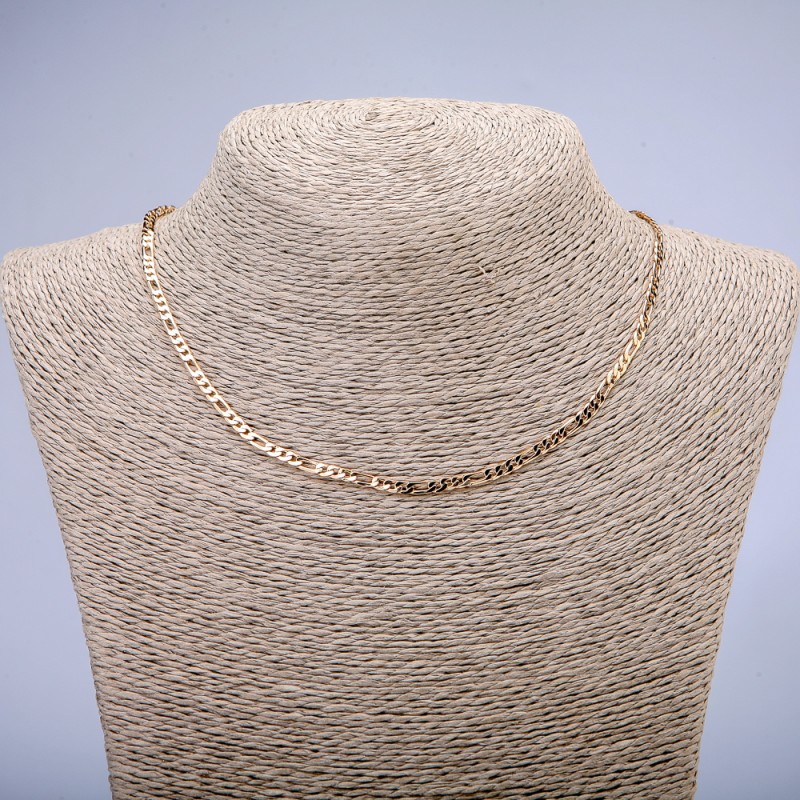 Xuping Chain, 18K Gold Plated, Thickness 3.2mm+/-, Length 50cm+