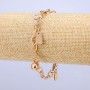 Xuping Bracelet 18K Gold Plated, thickness 6.5mm+/-, length 17-20cm+