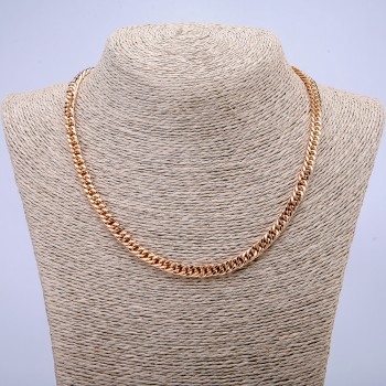 Xuping Chain 18K Gold Plated, thickness 6mm+/-, length 46cm+