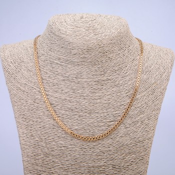 Xuping Chain 18K Gold Plated, thickness 3.5mm+/-, length 58cm+