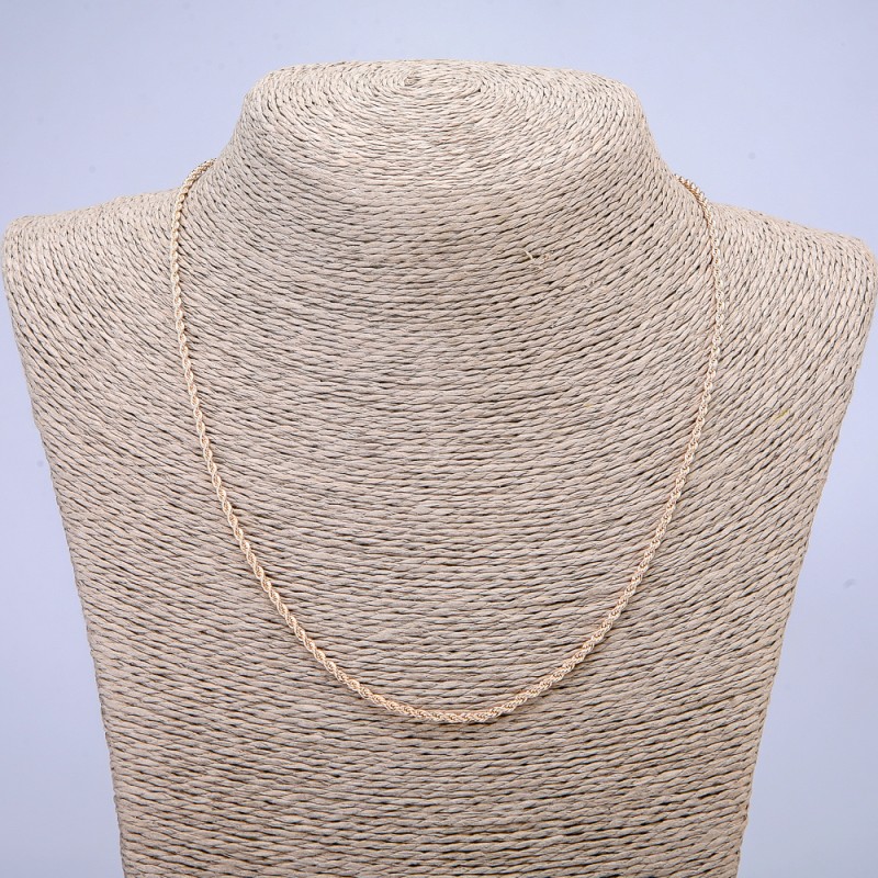 Xuping Chain 18K Gold Plated, thickness 2mm+/-, length 52cm+