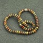 Natural Stone Picasso Jasper Beads on a Thread, Smooth Rondelle, Diameter 8x5mm +/-, Length 40cm +