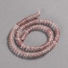Chalcedony Beads on a Thread, Diameter 6x4mm +/-, Length 39cm +