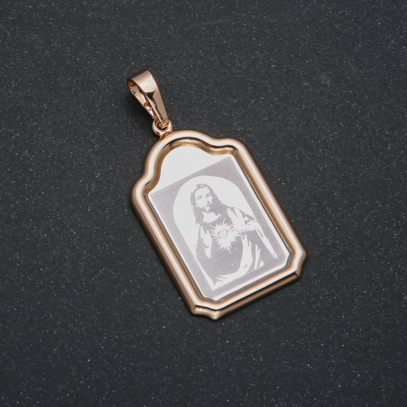 Xuping Pendant 18K Gold-Plated Icon, Diameter 39x20mm+