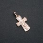 Xuping Pendant 18K Gold Plated Cross, 29x15mm +