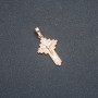 Xuping Pendant 18K Gold Plated Cross, 35x18mm +