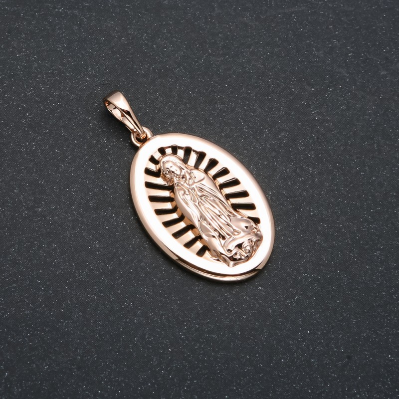 Xuping Pendant 18K Gold Plated Icon, diameter 34x18mm +