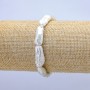 Baroque Pearl Stretch Bracelet, 18x8mm+-, Length 18cm+