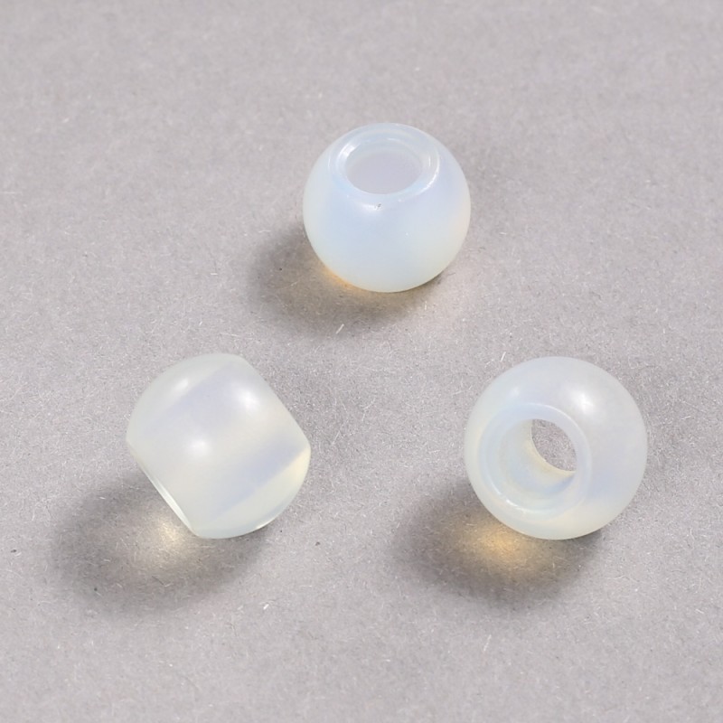 Pandora Bead Moonstone 12x10mm, hole diameter 5mm +