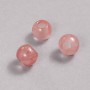 Pandora Bead Natural Watermelon Tourmaline Stone 12x10mm, hole diameter 5mm +