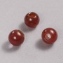 Pandora Bead Natural Stone Carnelian 14x12mm + -, hole diameter 5.5mm +