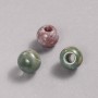 Pandora Bead Natural Multicolor Jasper Stone 16x14mm +/-, hole diameter 5.5mm +